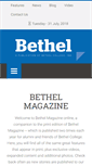 Mobile Screenshot of magazine.bethelcollege.edu